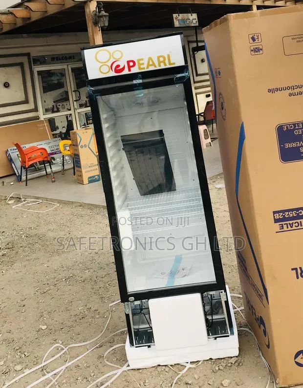 Kindly Buy Pearl Display Glass Singledoor White PVC-352 · Photo 1