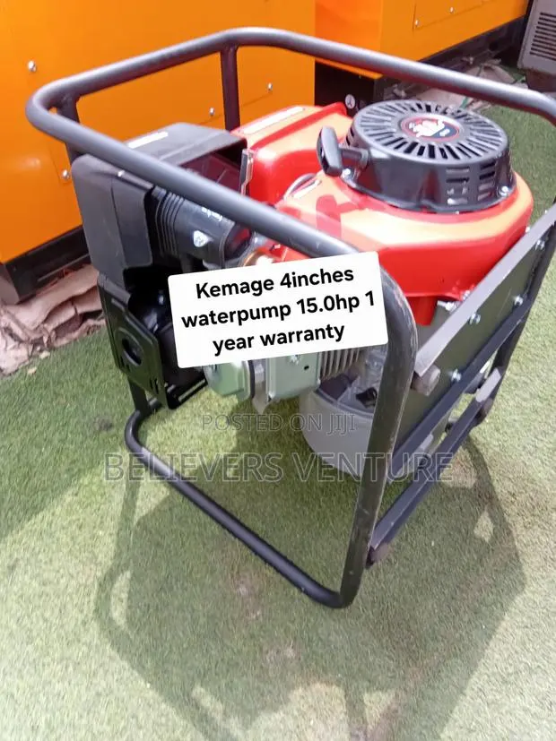 Kemage 4-Inch 15HP Water Pump – Powerful Water Flow for Every Need · Photo 1