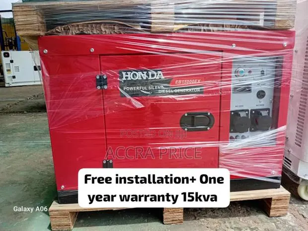 Honda Generator at Its Best 15kva Diesel Engine Silent · Photo 1