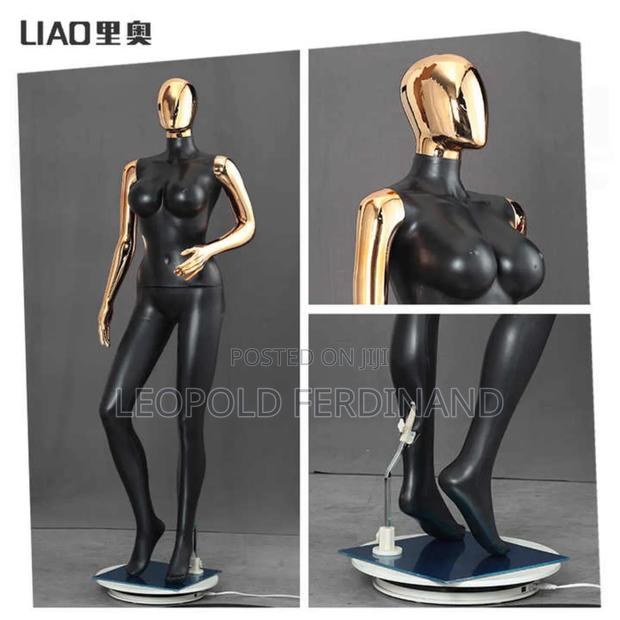 Gold Black Female Mannequins