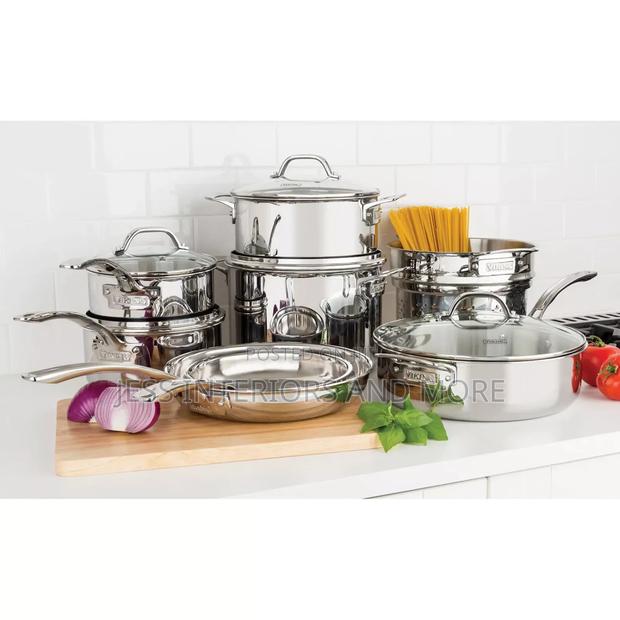 Viking 3-Ply Stainless Steel 13-Piece Cookware Set · Photo 2