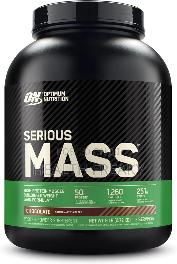 Protein Serious Mass Gainer Weight Gainer Creatine 6lb · Photo 2
