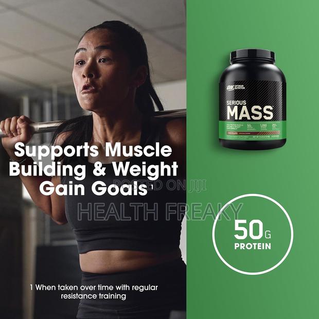 Protein Serious Mass Gainer Weight Gainer Creatine 6lb · Photo 3