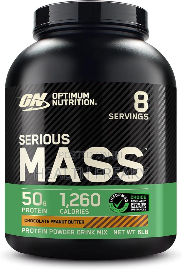 Protein Serious Mass Gainer Weight Gainer Creatine 6lb · Photo 4