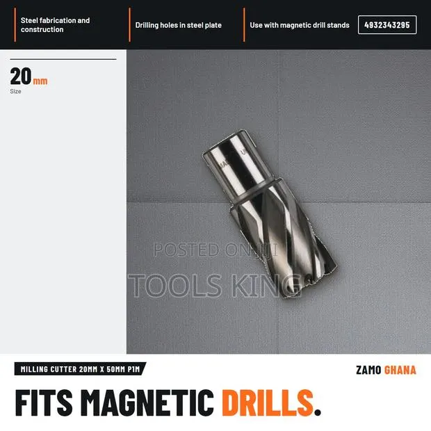 Milling Cutter 20Mm X 50Mm P1M - · Photo 1