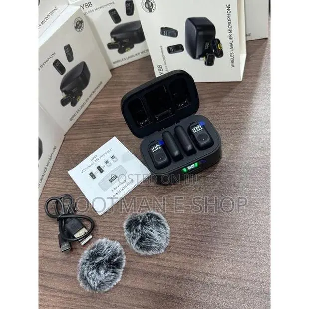 Wireless Lavlier Microphone New Mic With Charging Case Magnetic Buckle · Photo 1