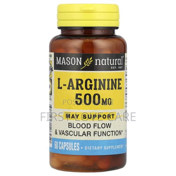 L- Arginine 500mg Mason Natural · Photo 1