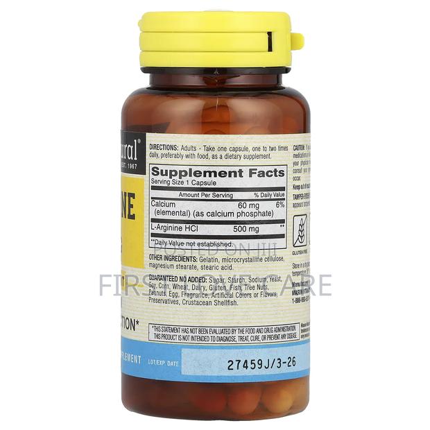L- Arginine 500mg Mason Natural · Photo 2