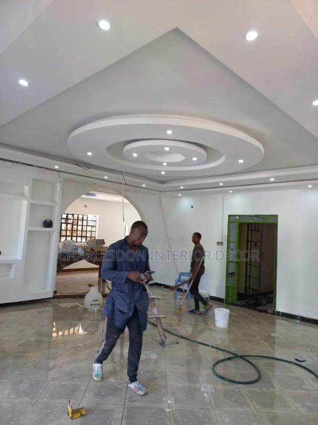 P. O. P Ceiling Decorations and Installation
