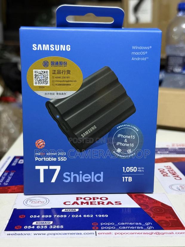 1tb Samsung T7 Shield Ssd · Photo 1