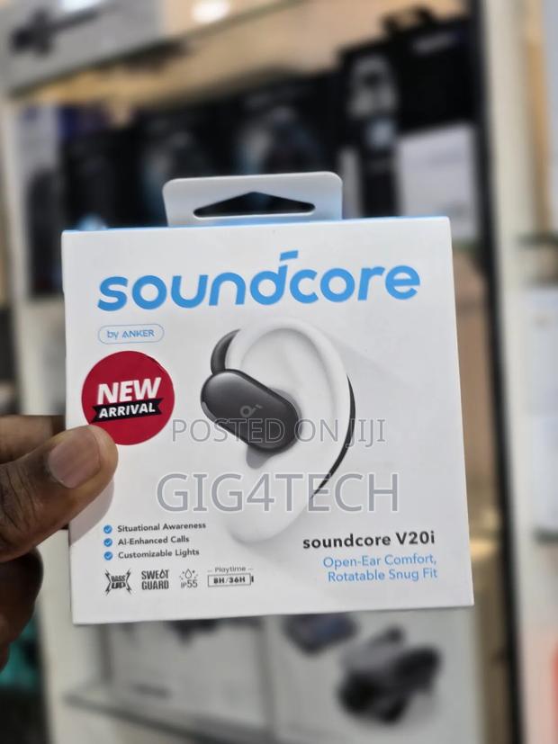 Anker Soundcore V20i Open-Ear Earbuds -
Black · Photo 5