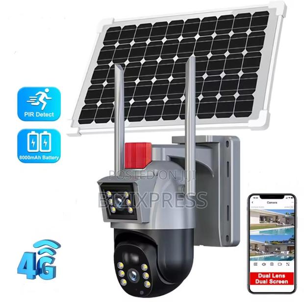 4g Solar Dual Lens Security Camera · Photo 1