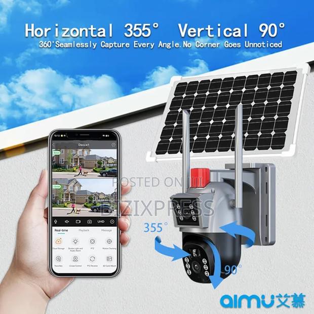 4g Solar Dual Lens Security Camera · Photo 2