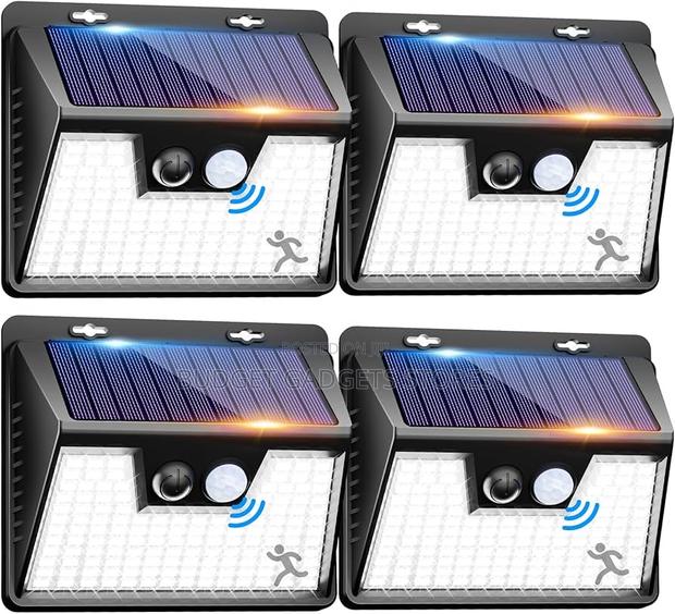 Solar Outdoor Motion Sensor Light · Photo 1