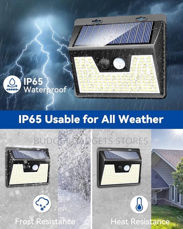 Solar Outdoor Motion Sensor Light · Photo 3