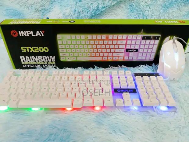 RGB Gaming Keyboard and Mouse Wired · Photo 1