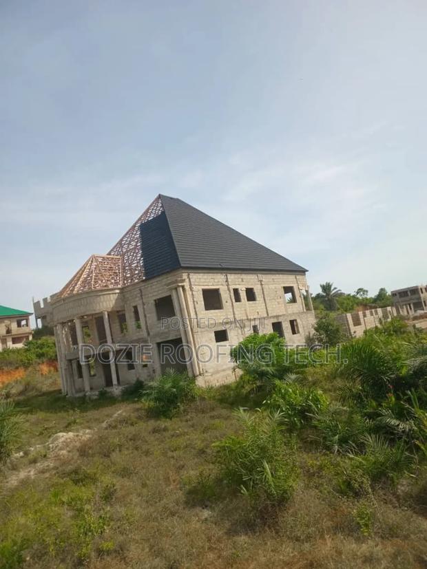 Wood Work and Installation of Stone Coated (Eurotiles) · Photo 1