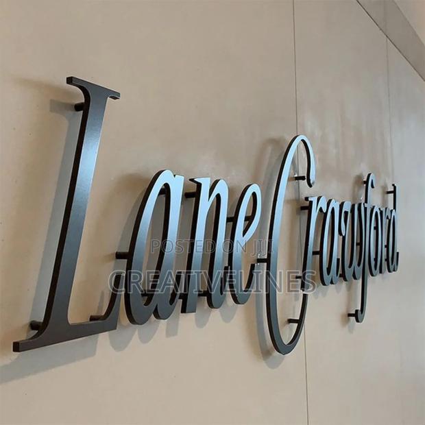 Stainless Steel Signage · Photo 1