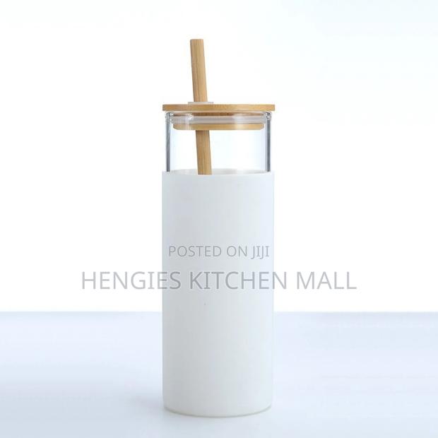 Glass Cup With Straw 400ml · Photo 3