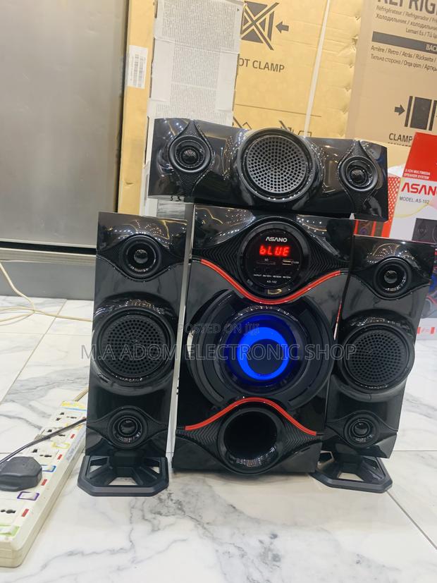 Asano Bluetooth Fm Radio Usb Aux Speaker Woofer · Photo 1