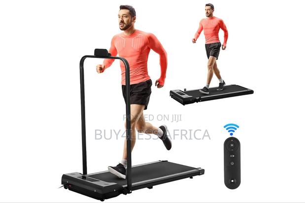Folding Electric Treadmill Machine With Remote Control · Photo 1