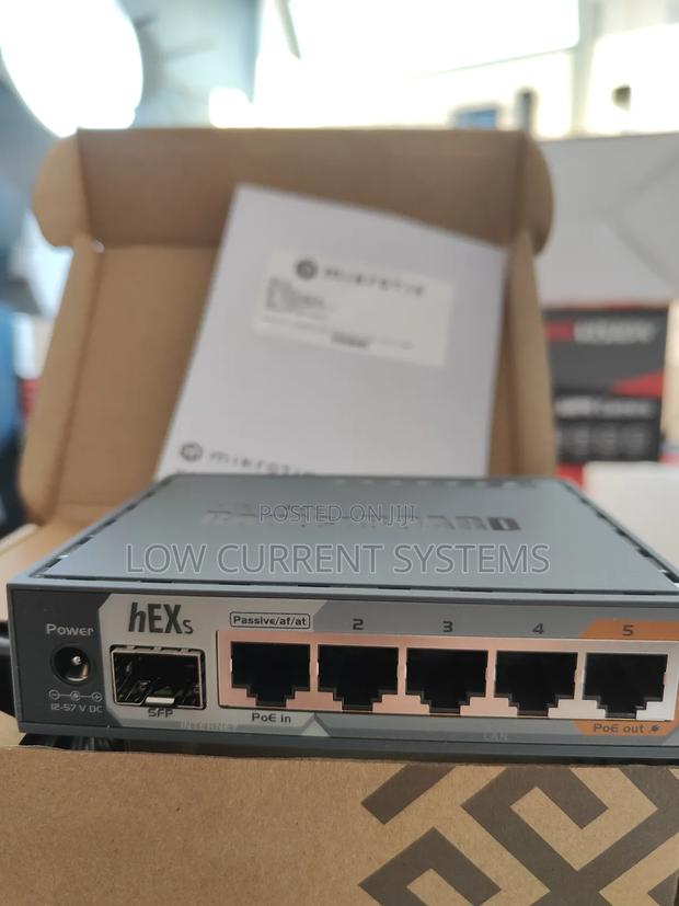 Mikrotik Hex S Gigabit Ethernet Router,Rb760igs Network · Photo 1
