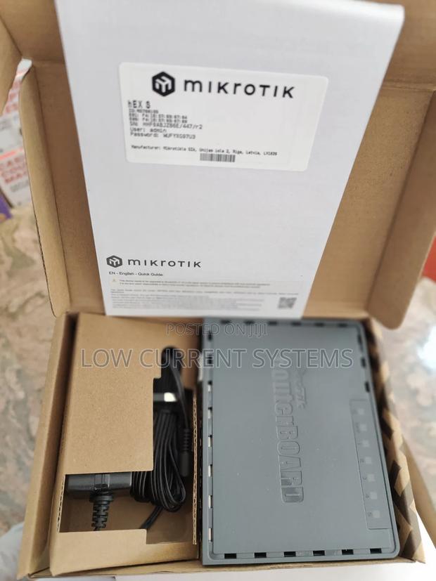 Mikrotik Hex S Gigabit Ethernet Router,Rb760igs Network · Photo 2