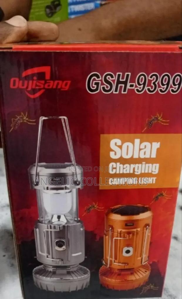 Camping Solar Light With Fan · Photo 1