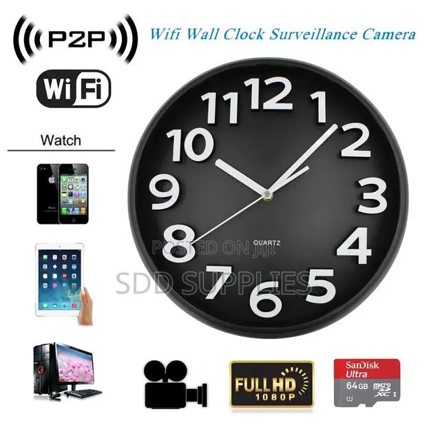 Hidden Spy Secret Clock Camera · Photo 1