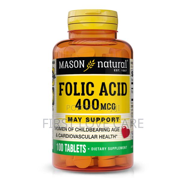 Mason Natural Folic Acid 400mcg May Support · Photo 1