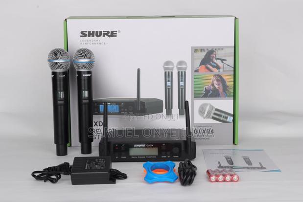 Shure Wireless 2 Handle Microphone -glxd4 · Photo 1