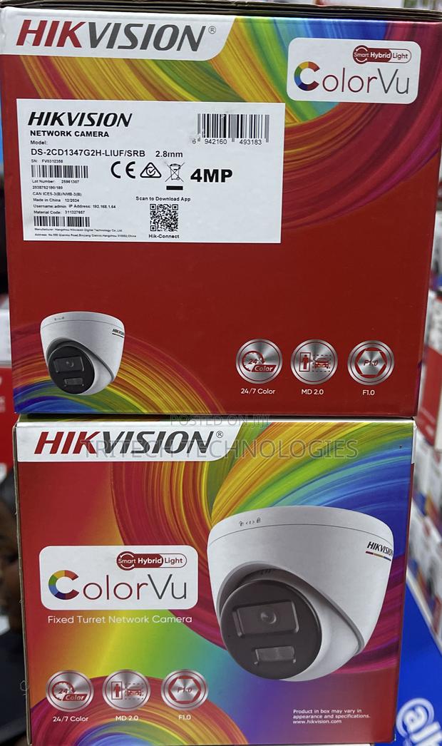 Hikvision 4mp Ip Fullcolorvu 2way Audio 2cd1347g2h-Liuf/SRB · Photo 3