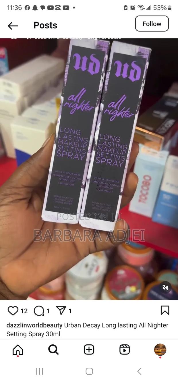 Urban Decay All Nighter Waterproof Makeup Setting Spray · Photo 3