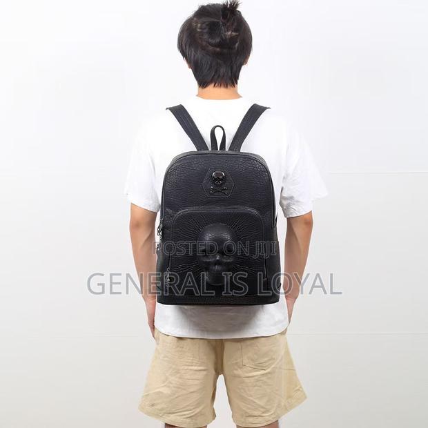 Protruded Skull Rectangle Backpack · Photo 2