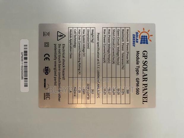 560w Solar Panel · Photo 2
