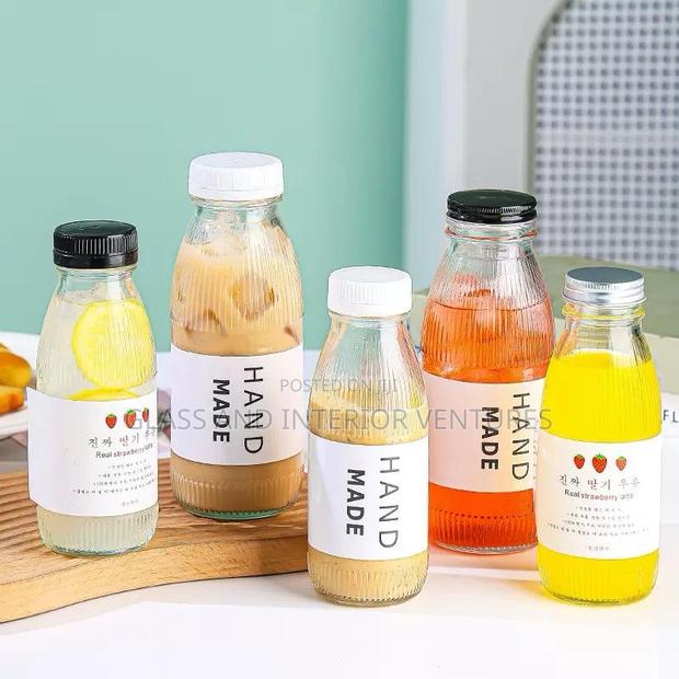 Juice Glass Bottles, Jars and Tin 500ml, 350ml 250ml · Photo 4