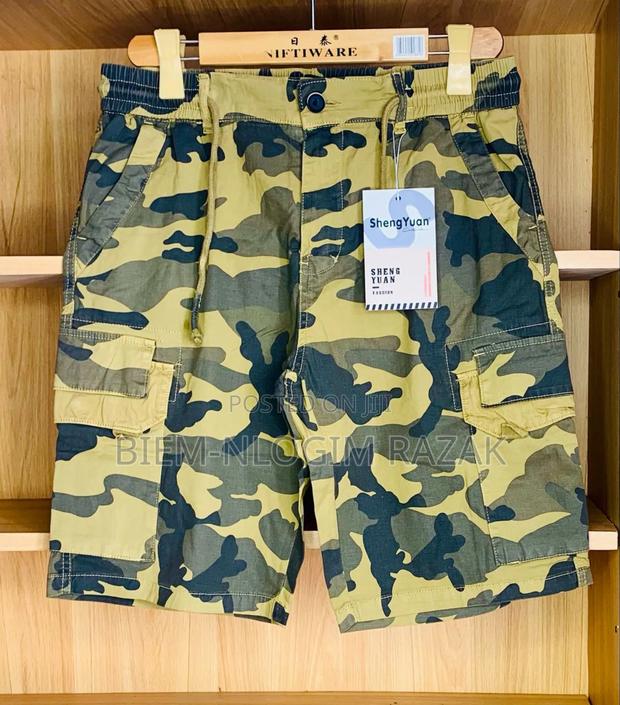 Camo N Plain Cargo Pants Available in Stock · Photo 1