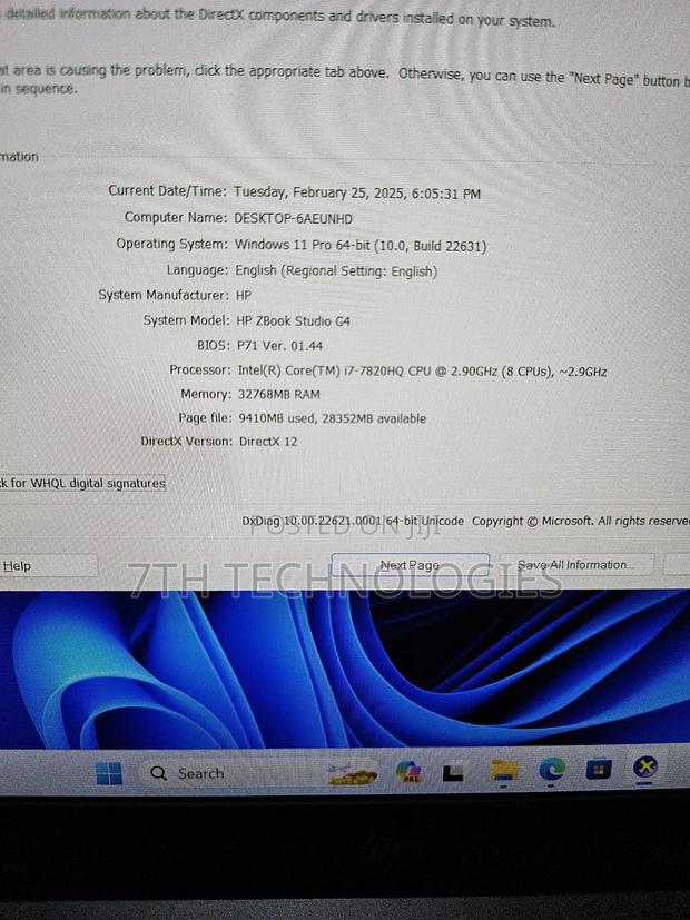 Laptop HP ZBook Studio G4 32GB Intel Core i7 SSD 512GB · Photo 4