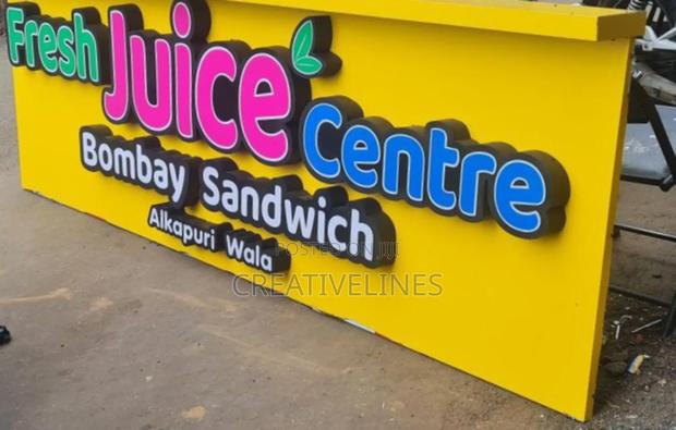 Catering Table Signage · Photo 1
