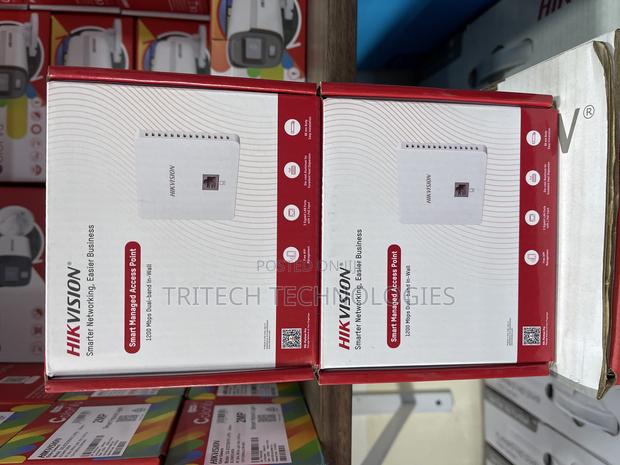 Hikvision in-Wall Access Point Wi-Fi 5 1200m Ds-3wap521-Si · Photo 2
