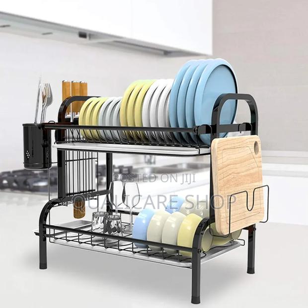 2 Tier Detachable Dish Rack, · Photo 4