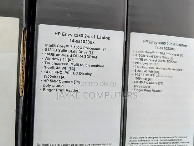 New Laptop HP Envy X360 13z 16GB Intel Core I7 SSD 512GB · Photo 2