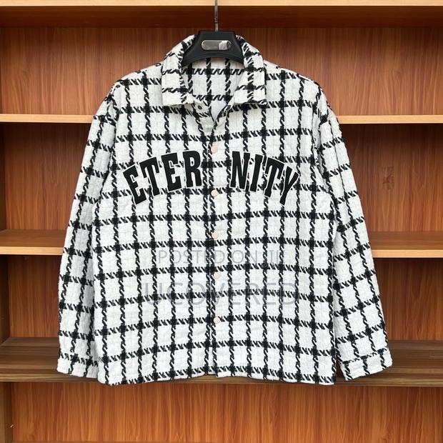 100% Cotton Flannel Long Sleeves Jacket · Photo 2