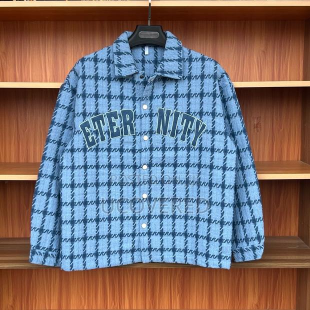 100% Cotton Flannel Long Sleeves Jacket · Photo 1
