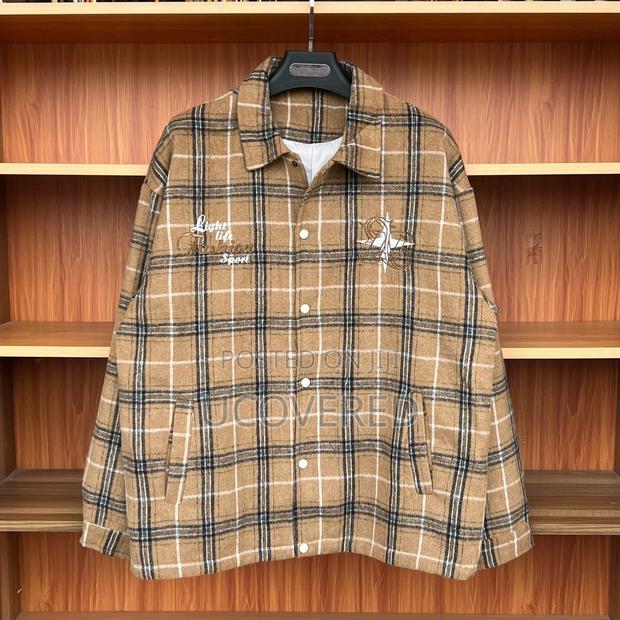 100% Cotton Flannel Long Sleeves Jacket · Photo 3