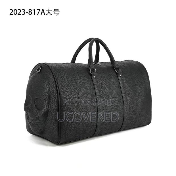 Skull Real Leather Duffel Bag · Photo 2