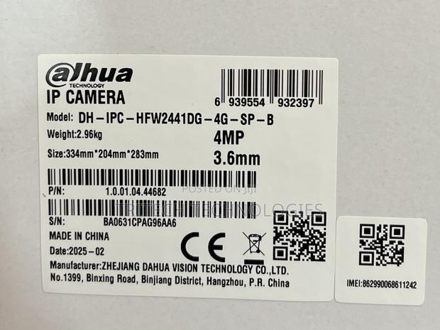 Dahua 4g Solar Power Network Camera Ipc-Hfw2441dg-4g-Sp-B · Photo 2