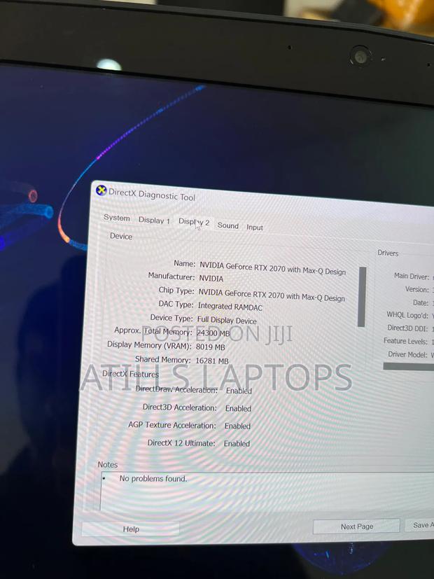 Laptop Dell Allenware M15 R5 32GB Intel Core I7 SSD 1T · Photo 6