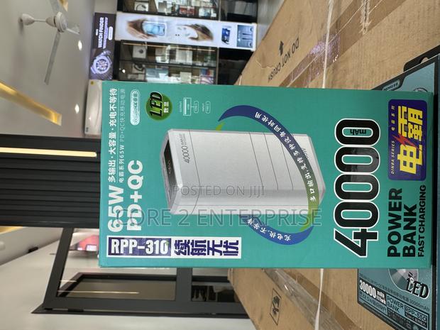 Remax Dinba 40000mah 65w Power Bank · Photo 1