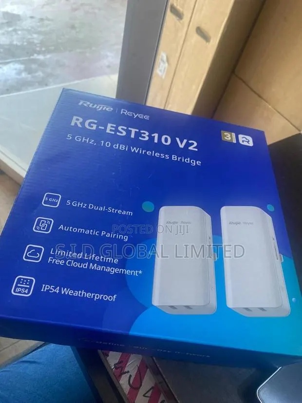 Ruijie Rg-Est310 V2 5ghz ,10dbi Wireless Bridge · Photo 1